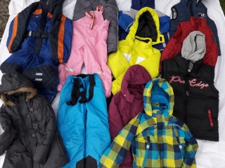 Akce - dětské lyžařské kalhoty,bundy,1+CREAM,10kg
